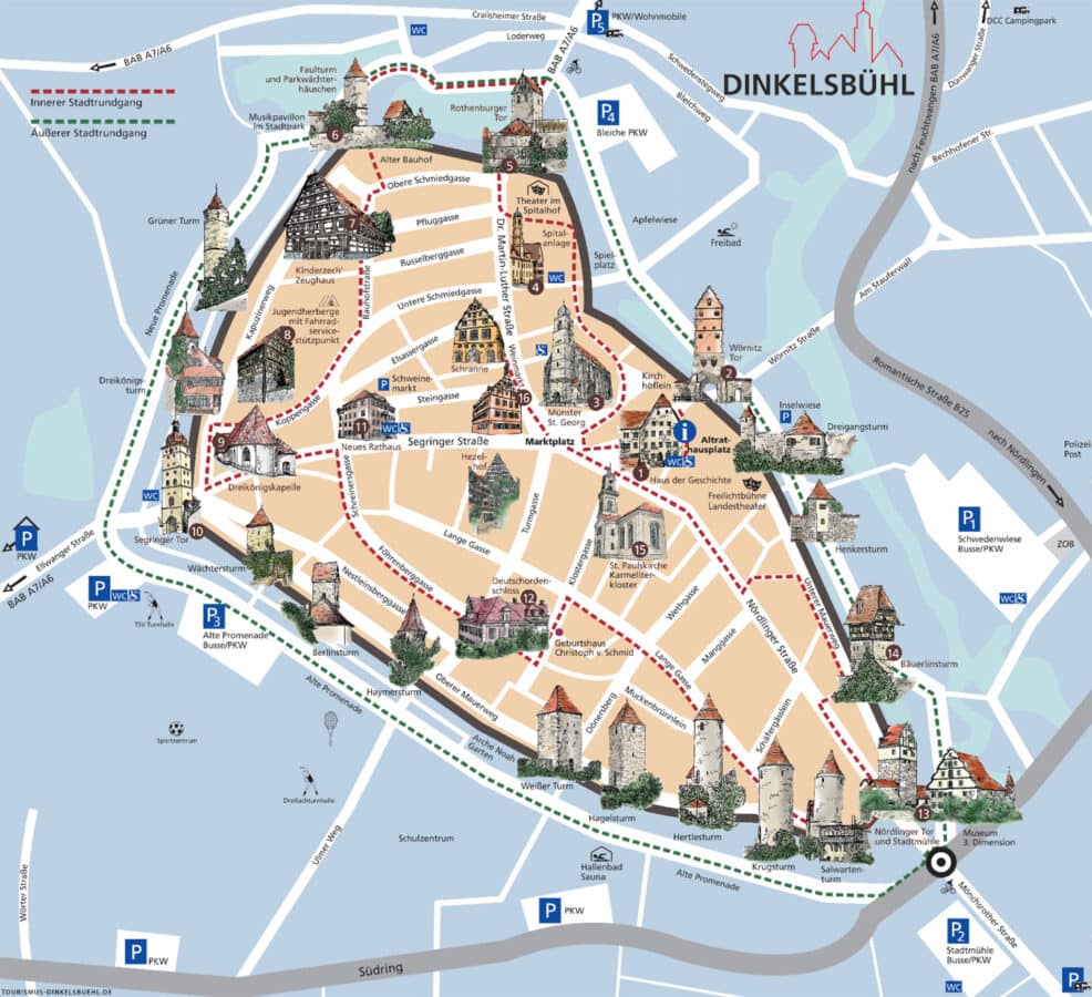 Dinkelsbühl - Eine der schönsten Altstädte in Europa