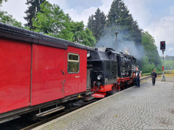 The Brocken Railway in Drei Annen Hohne  