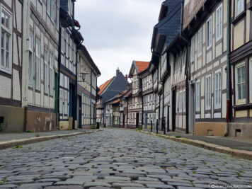 Half-timbered houses in Goslar