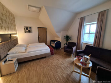 Our room at Hotel Rappen