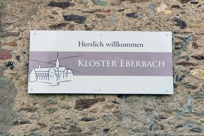 Eingang zum Kloster Eberbach