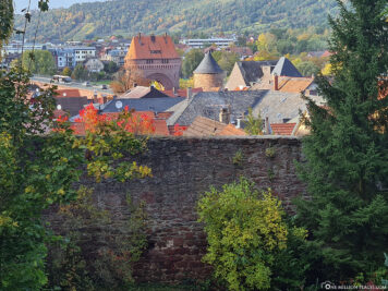 Die Stadtmauer von Miltenberg