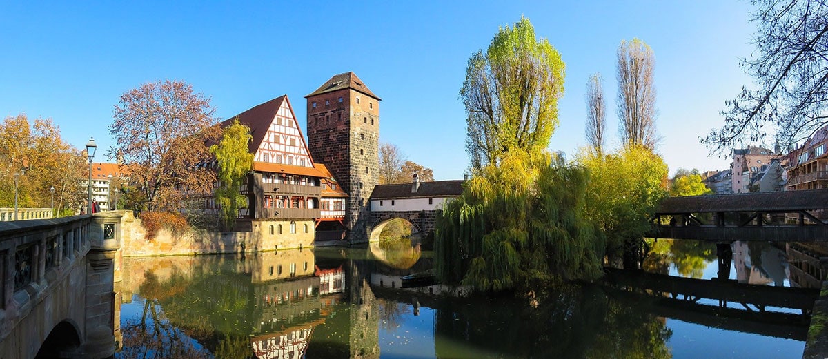 Weinstadel, Henkersteg & Water Tower, Pegnitz, Nuremberg, Attractions