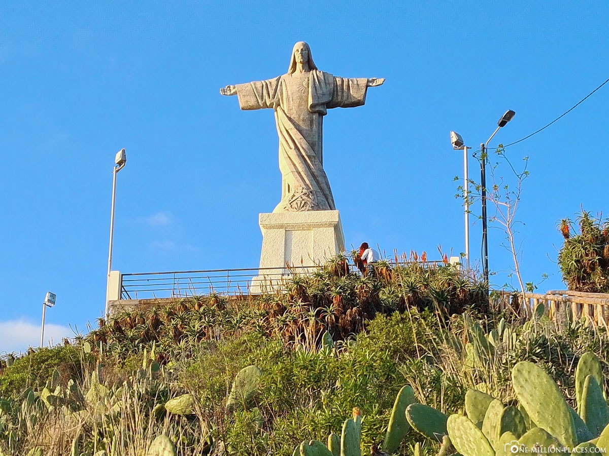 Die Christo Rei Statue Foto Madeira Cristo Rei Statue 02