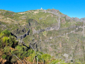Blick auf den Pico do Arieiro
