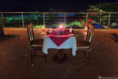Romantic Dinner im Starfish Restaurant