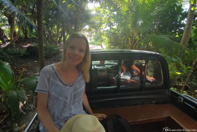 By taxi to Grand Anse