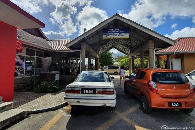 Das Ferry Terminal in Mahé