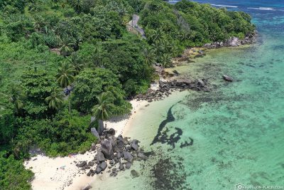 Der Anse Royale auf der Insel Mahé