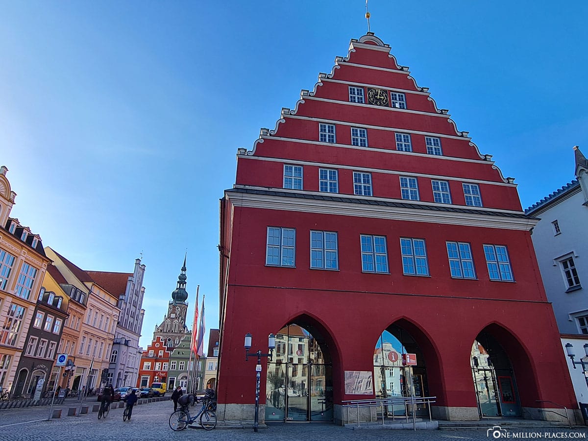 City administration of the university and Hanseatic city of Greifswald, sights, Germany