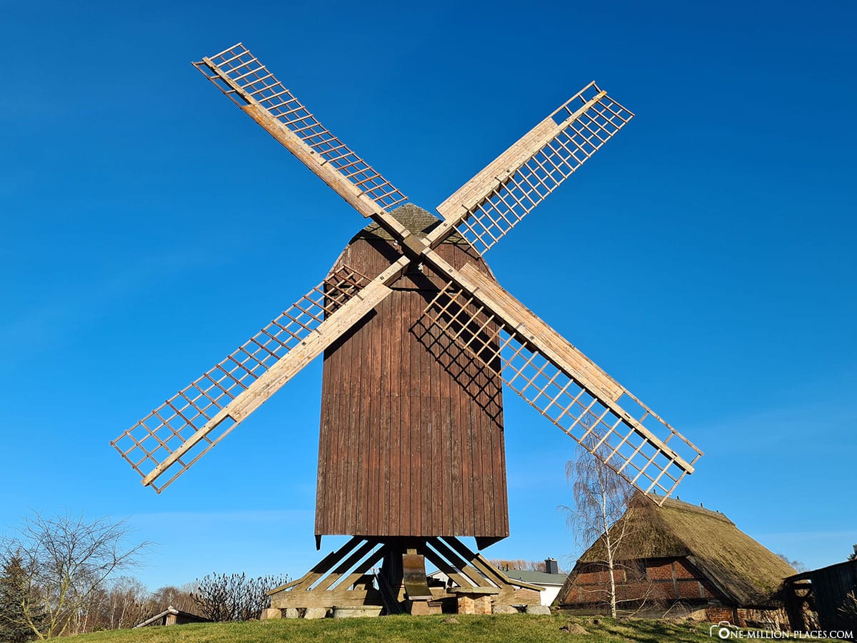 Windmill Eldena, Greifswald, Sights, Photo spots, Baltic Sea, Mecklenburg-Vorpommern, Germany, Travel report