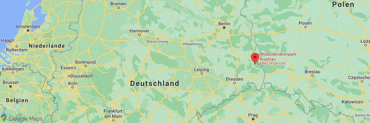 Karte, Kromlau, Rhododendronpark, Rakotzbrücke, Plan, Deutschland