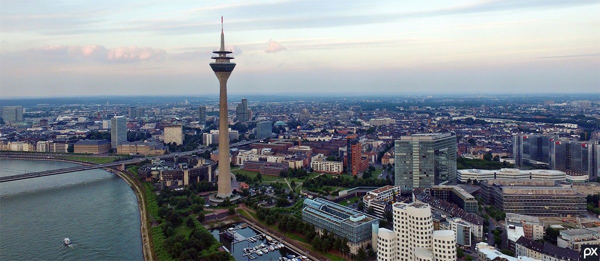 Düsseldorf, Panorama, Travelogue