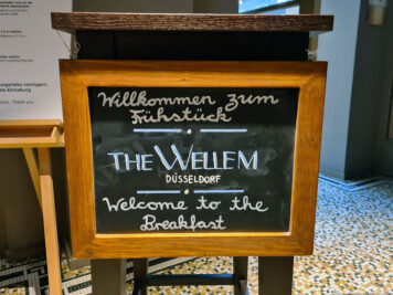 Das Frühstück im Hotel The Wellem