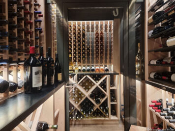 The wine cellar