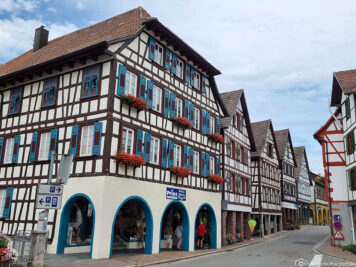 The old town of Schiltach