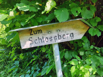 Aufstieg zum Schlossberg