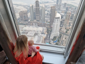 Blick von At the Top über Dubai
