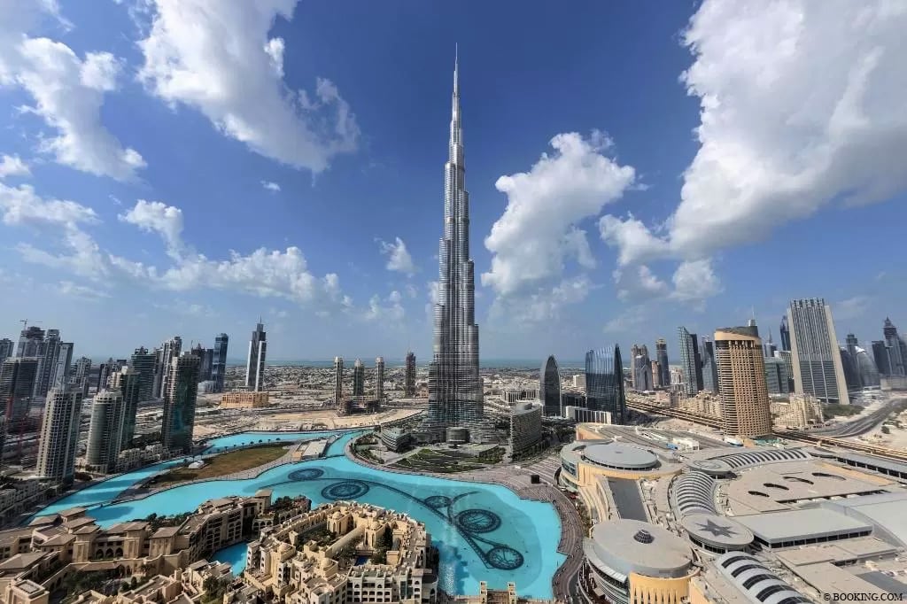 Burj Khalifa, Fotospot, The Address Hotel Dubai