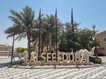 Das Stadtviertel Al Seef in Dubai
