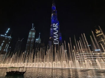 Dubai Fountain & Burj Khalifa  