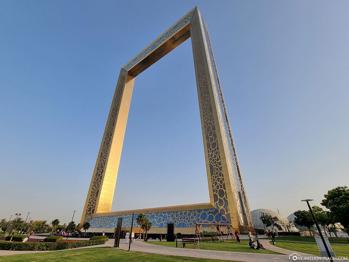 Dubai Frame, Landmarks of Dubai, Sights, Excursions, Huge Picture Frame