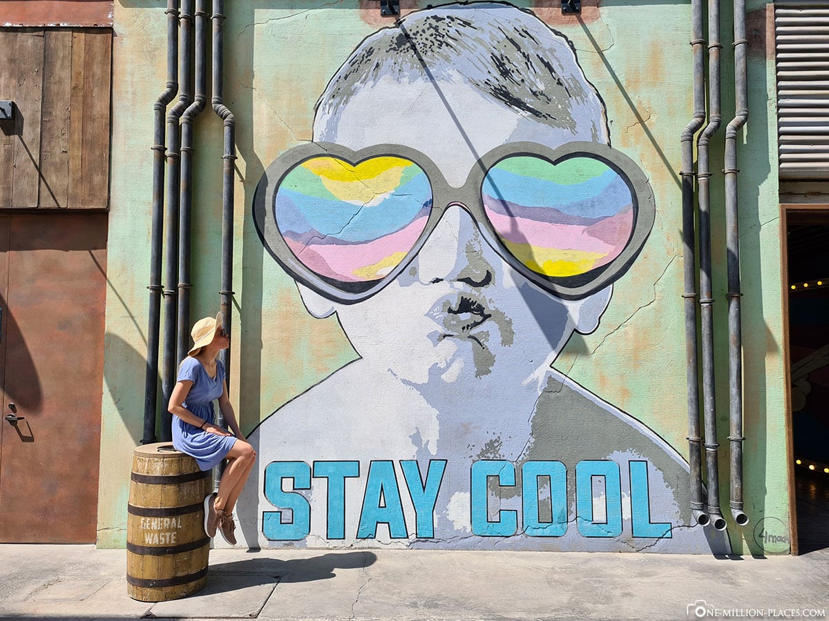 Street-Art, Stay Cool, La Mer, Dubai, Erfahrungen, Reisebericht