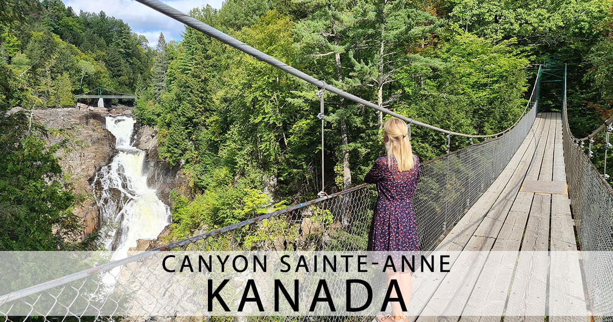 The Tight Rope Bridge Across This Enormous Quebec Canyon Is The