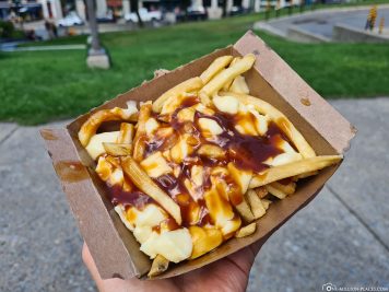 The Canadian fast food specialty poutine