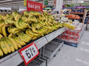 Prices for bananas