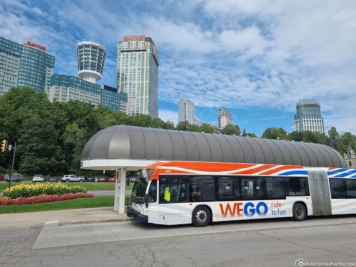 The WeGo Bus in Niagara Falls