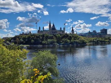 View of Parliament Hill from Gatineau