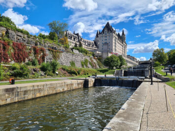 Der Rideau Canal in Ottawa