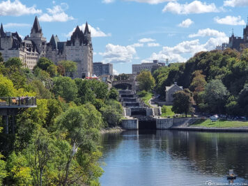 The Rideau Canal in Ottawa