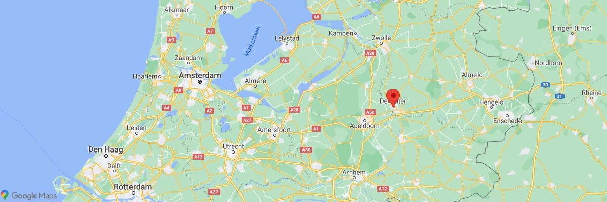 Deventer, Google Maps, Karte