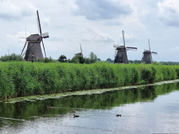The Kinderdijk mill landscape