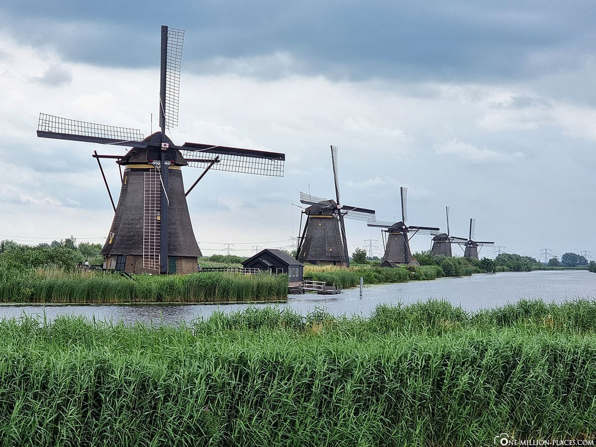 Kinderdijk, Windmühlen, Holland, UNESCO, Welterbe