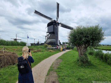 The museum windmill Blokweer