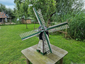 Garden at the windmill Blokweer