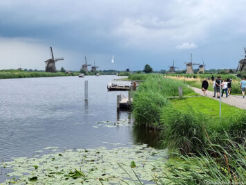 The Kinderdijk mill landscape
