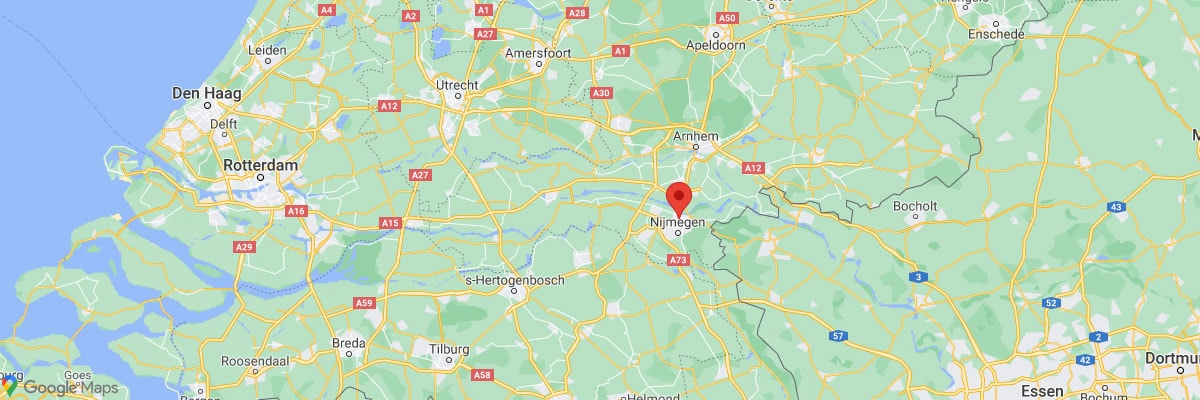 Nijmegen, Karte,, Google, Lage
