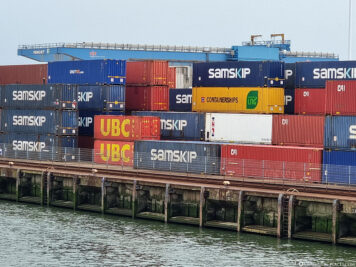 Der Containerhafen