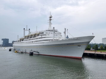 The hotel ship SS Rotterdam