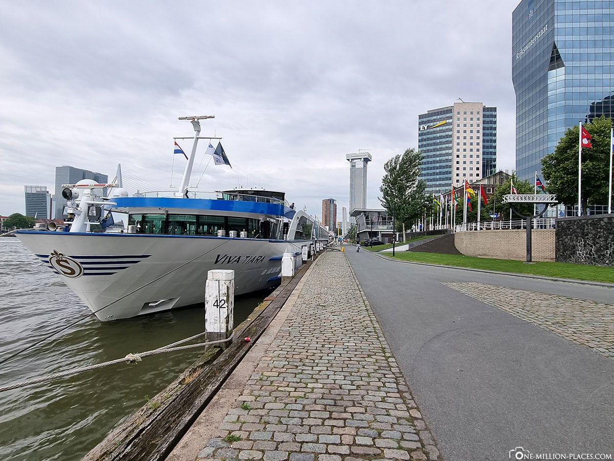 Rotterdam, Viva Cruises, Anlegestelle