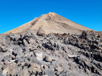 The top of the volcano Teide
