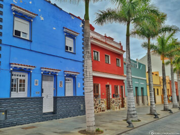 The beautiful colorful houses