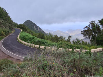 Road through the Anaga Mountains