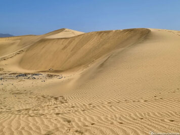 The sand dunes of Maspalomas