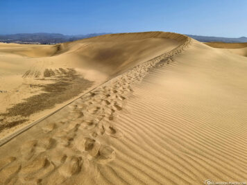 The sand dunes of Maspalomas