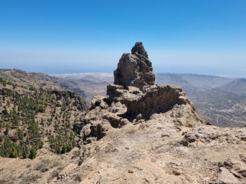 View of the Morro de la Agujereada